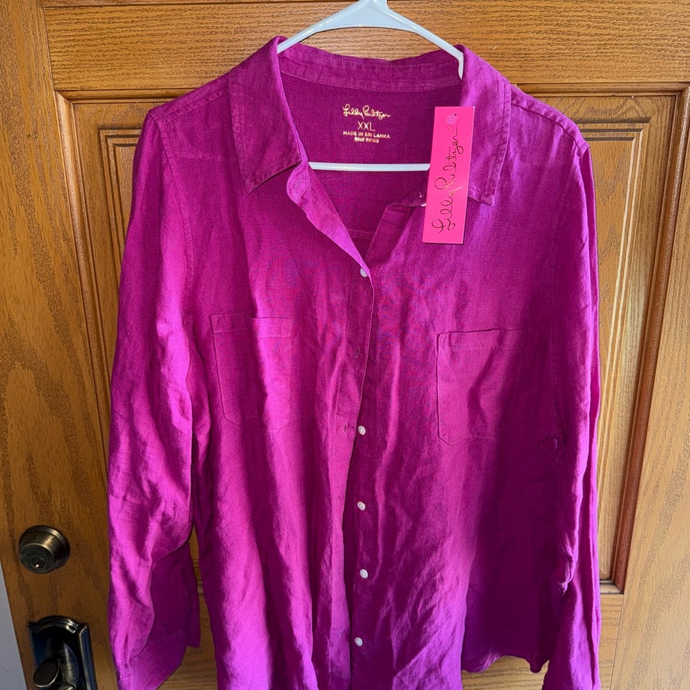 Lily Pulitzer Women’s Purple Shirt